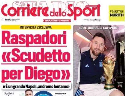 Il Corsport apre con Raspadori: "Scudetto per Diego". Fuorigioco, si cambia subito