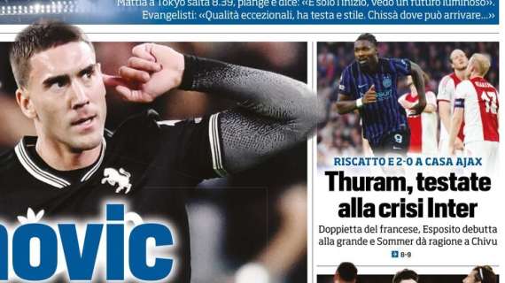 Thuram, testate alla crisi Inter. Sommer dà ragione a Chivu: Tuttosport sul 2-0 all'Ajax