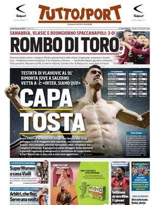 Tuttosport apre col 'caso' Inter-Verona: "Arbitri, che flop: serve una svolta"