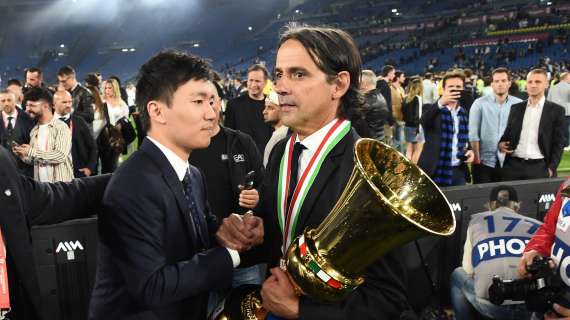 Zhang: "Sul futuro sono uscite voci non vere. Inzaghi un dono, l'Inter continuerà a vincere"