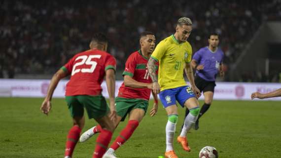 Amichevoli, la nuova impresa del Marocco: sconfitto 2-1 il Brasile