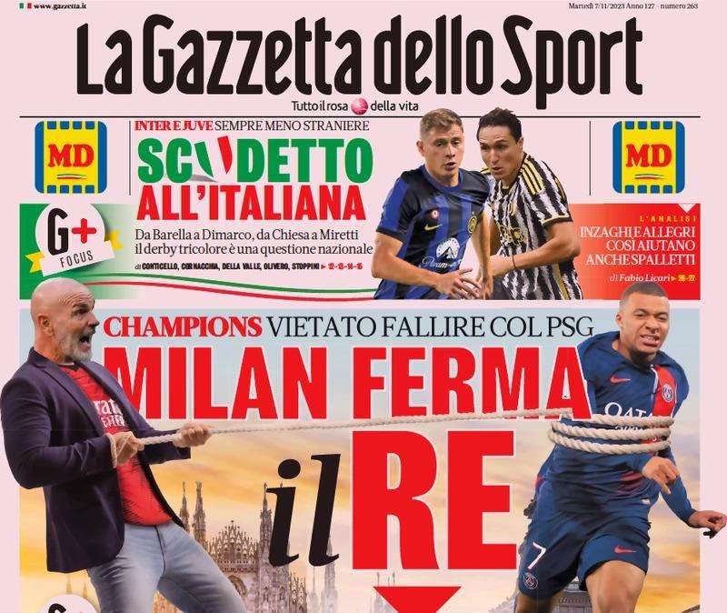 La Gazzetta apre: L’Inter e uno scudetto da 250 milioni. La seconda stella vale oro - TUTTO