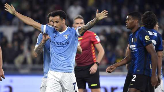 Rissa in Lazio-Inter, Zenga: "Giusto continuare a giocare"