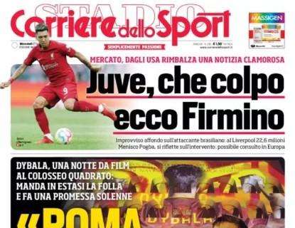 Il CorSport apre con le parole di Dybala: "Roma, ti aiuto a vincere"