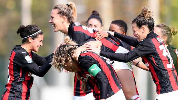Serie A Femminile, il Milan travolge l'Hellas Verona: 6-0 il risultato finale