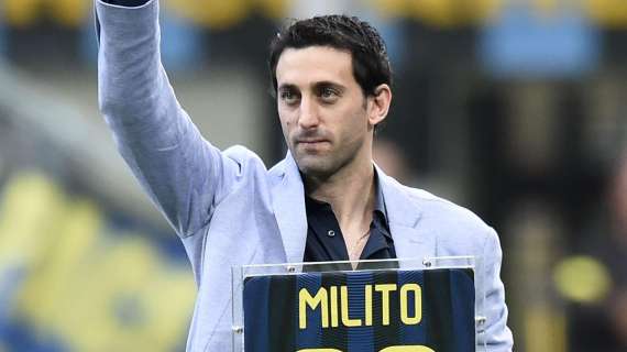 Milito ritrova Moratti: "È stato un piacere rivederti, Presidente"