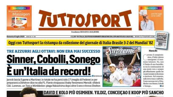 "L’Inter bussa alla porta di Carnesecchi": l'apertura di Tuttosport