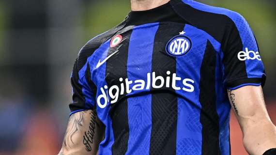 Digitalbits sparisce dalla maglia nerazzurra. Finale di stagione con la scritta Inter Campus?