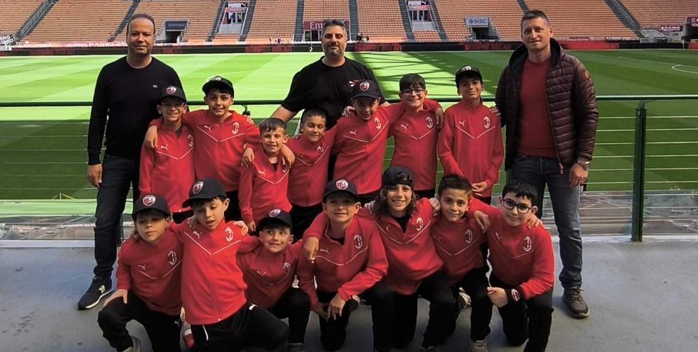 Emozionante esperienza per la Giovanile Rocca: una giornata al "Meazza"