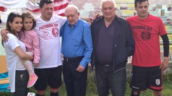 Pistunina, 50 anni e non sentirli: l'orgoglio rossonero al San Filippo