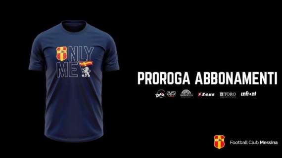 Football Club Messina, prorogata la campagna abbonamenti