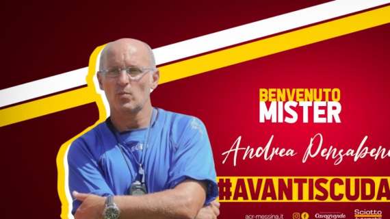 Ufficiale: il nuovo allenatore del Messina è Andrea Pensabene