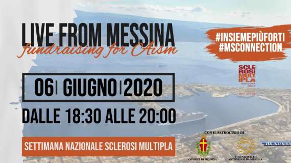 “Live from Messina for Aism”: dalla Sicilia l’evento musicale che unisce l’Italia