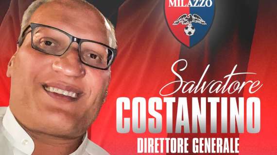 Salvatore Costantino torna al Milazzo: è il nuovo direttore generale