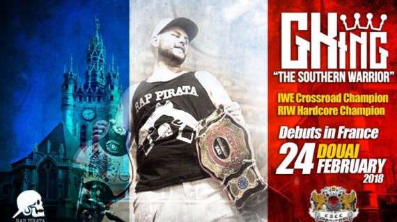 Il wrestler messinese “G KING” debutta in Francia