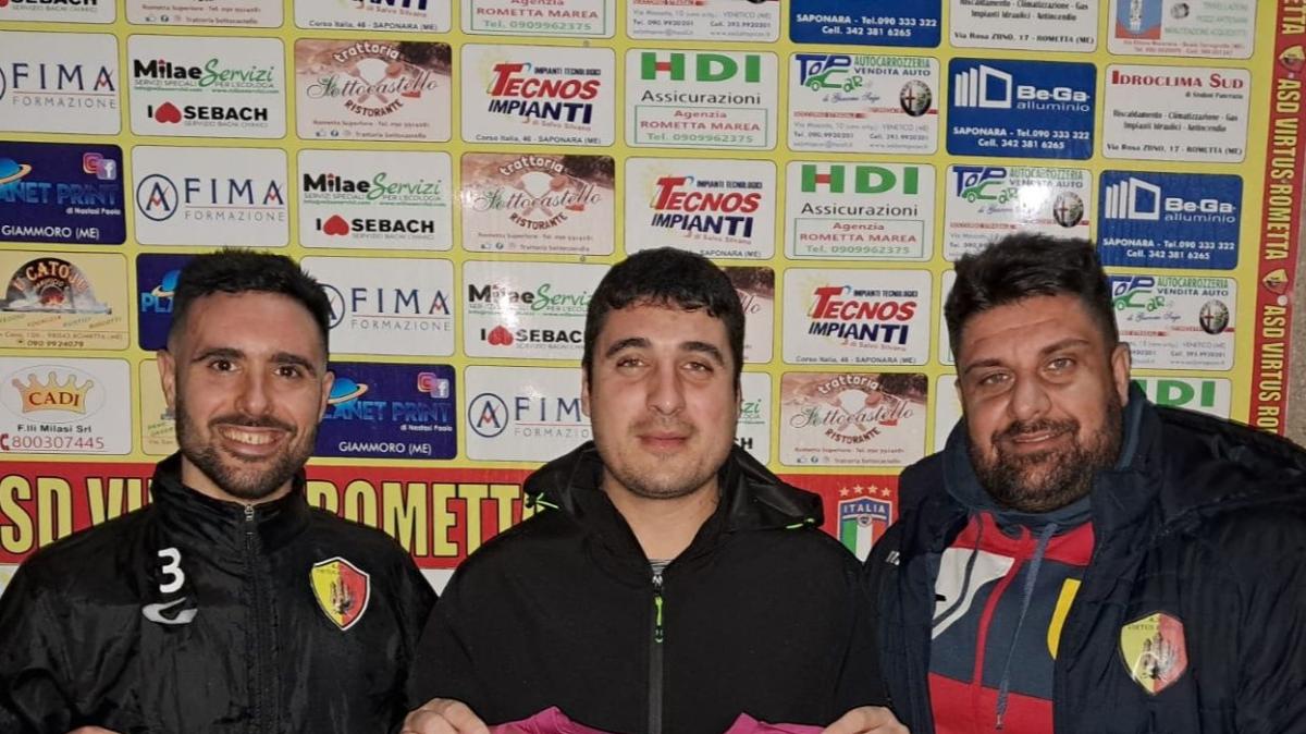 2^-Un nuovo portiere per la Virtus Rometta: tesserato Giovanni Orefice