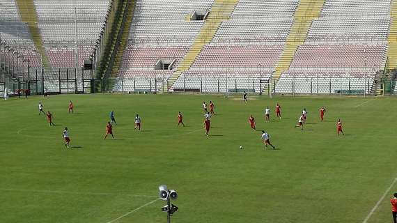 In partitella il Messina supera 7-1 l'Atletico Catania: si torna al 3-5-2