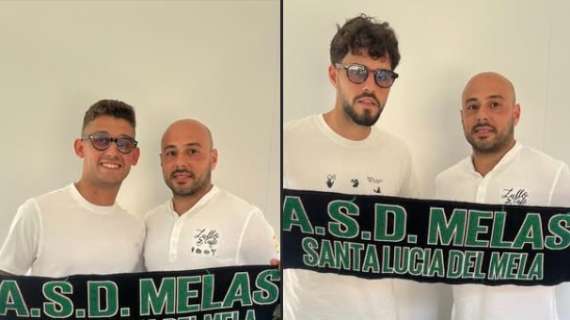 1^-Nicola La Spada e Antonino Calabrò rinforzano la rosa del Melas
