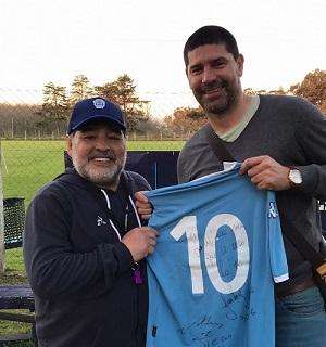 Maradona, Protti e Sosa: i due ex Messina con la dieci del Napoli