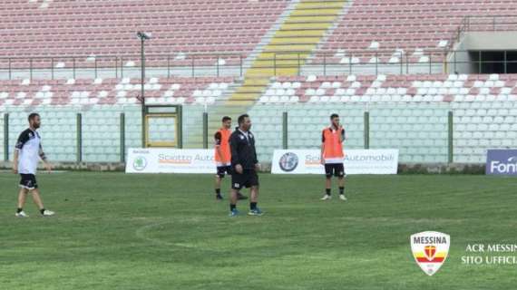 L'Acr Messina riparte dalla Turris: mister Biagioni convoca 20 giocatori