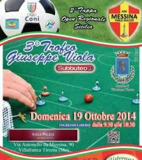 Il Messina Table Soccer organizza il “III trofeo Giuseppe Viola” 