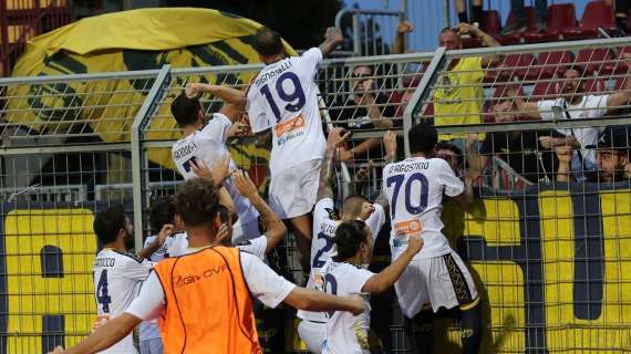 La festa della Juve Stabia