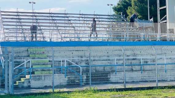 Città di Sant'Agata, lavori di ampliamento allo stadio "Fresina"