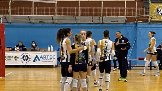 Volley Femminile: l'Akademia Sant'Anna verso i playoff. Sogno A2