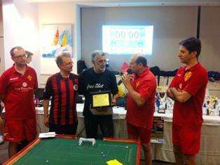 Calcio da tavolo: grandi numeri al “VII trofeo Città di Messina”