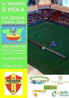 Calcio da Tavolo: domenica 25 il "IV Trofeo Giuseppe Viola"