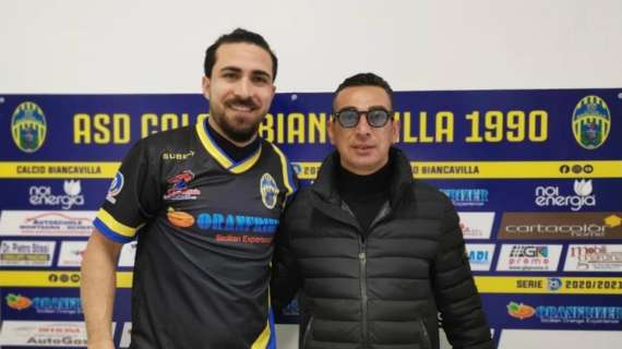 Il Biancavilla annuncia un nuovo centrocampista: ecco Giuseppe Grasso