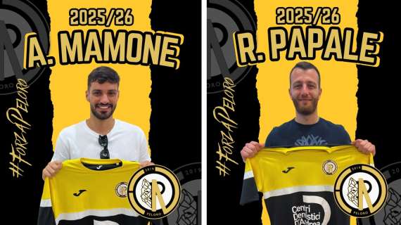 1^-Le conferme della Nuova Peloro: Mamone e Papale ancora in giallonero