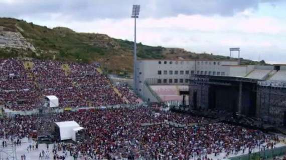 Vasco Rossi torna a Messina e De Luca festeggia il ritorno dei grandi concerti