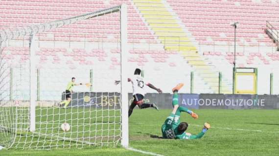 Il "Maestro" si ferma a Messina, un gol di Ibou Balde la risolve allo "Scoglio"