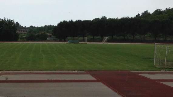 Il campo sportivo di Zafferana