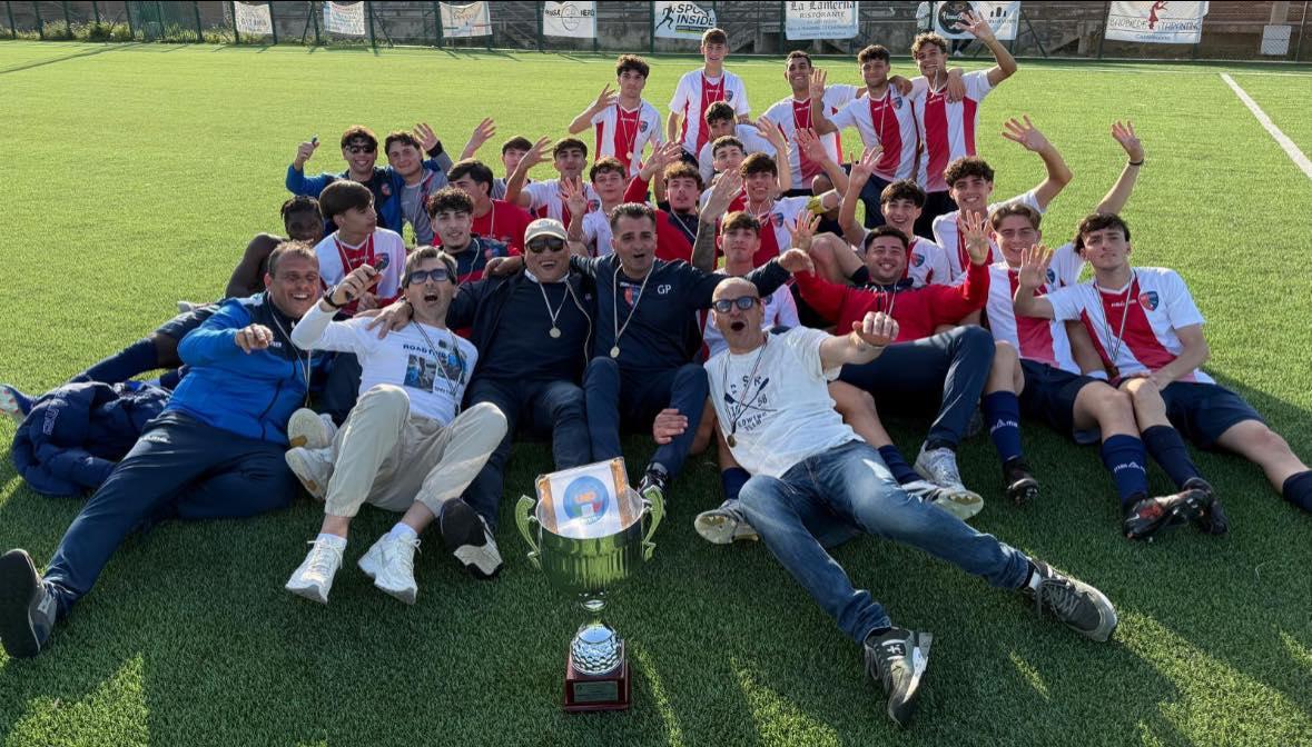 Il Milazzo schianta l'Athletic Palermo e conquista il titolo regionale juniores