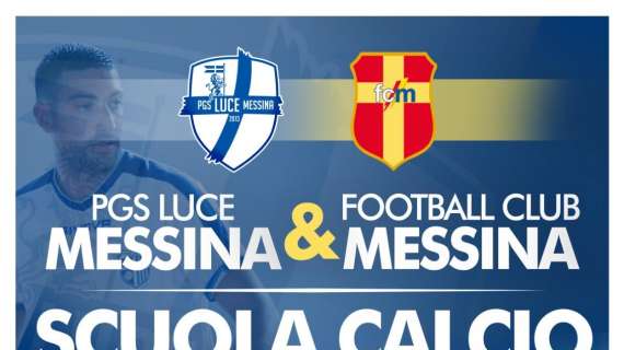 Scuola Calcio Pgs Luce: affiliazione con il Football Club Messina 