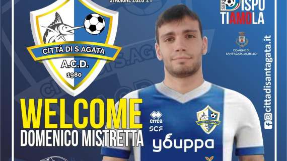 Città di S.Agata, nuovo arrivo in attacco: firma Domenico Mistretta