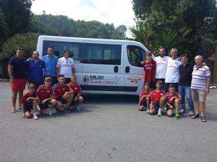 Scuola Calcio Sicilia, nuova sede a Tonnarella affiliata al Milan 