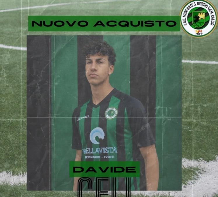 Monforte San Giorgio: per la difesa arriva il giovane Davide Celi