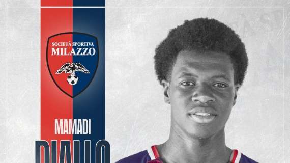 Milazzo, un classe 2004 per l'attacco: Mamadi Diallo Diakitè 