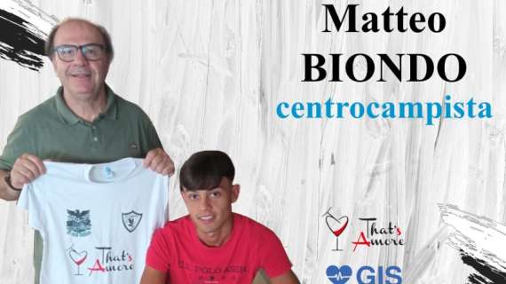 Nuova Rinascita Patti: a centrocampo arriva Matteo Biondo
