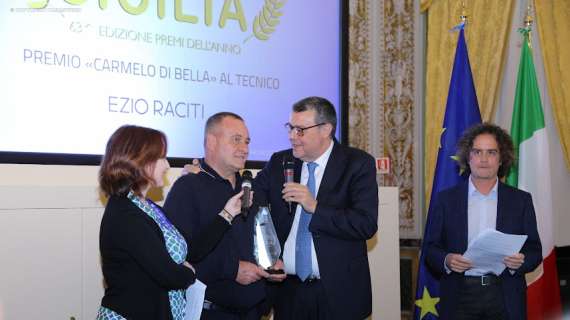 Premi dell'Ussi, Raciti del Messina miglior tecnico dell'anno