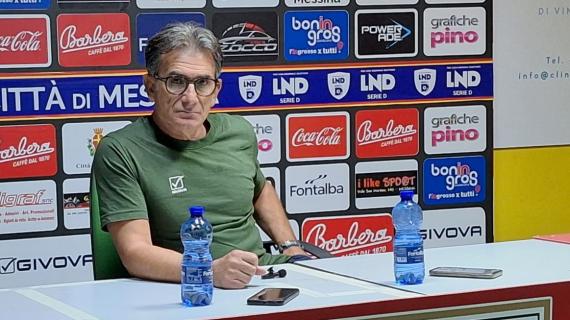 Messina, Romano: "Deluso dalla prestazione, ma ci accontentiamo"