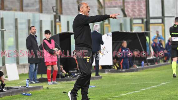 Il Messina verso il play-out contro il Foggia. Gatto: "Gara di importanza devastante"
