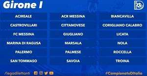 Serie D, ecco i gironi: Palermo e Savoia con Acr ed Fc Messina