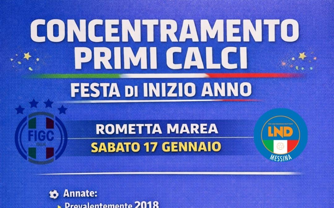 Festa di inizio anno 2026: a Rometta Marea protagonisti i Primi Calci
