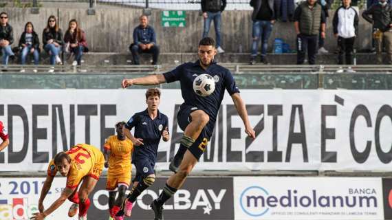 Fc Messina beffato nel finale: il Lamezia si impone 2-1