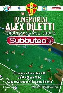 Calcio da tavolo: domenica il “IV Memorial Alex Diletti”