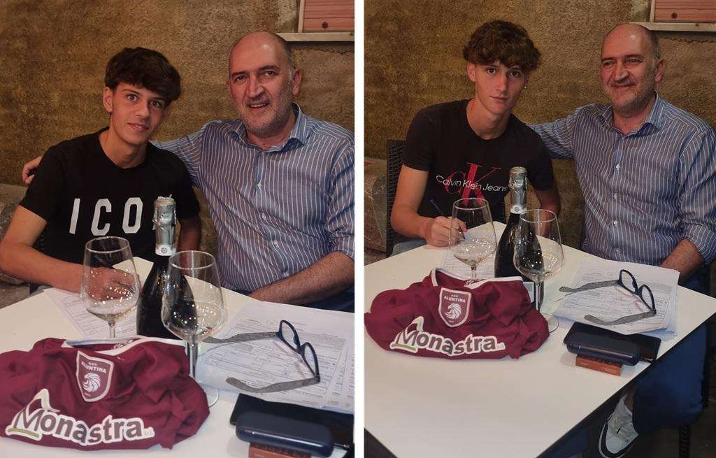 Aluntina, ecco due giovani del 2009: Castrovinci e Tortorici